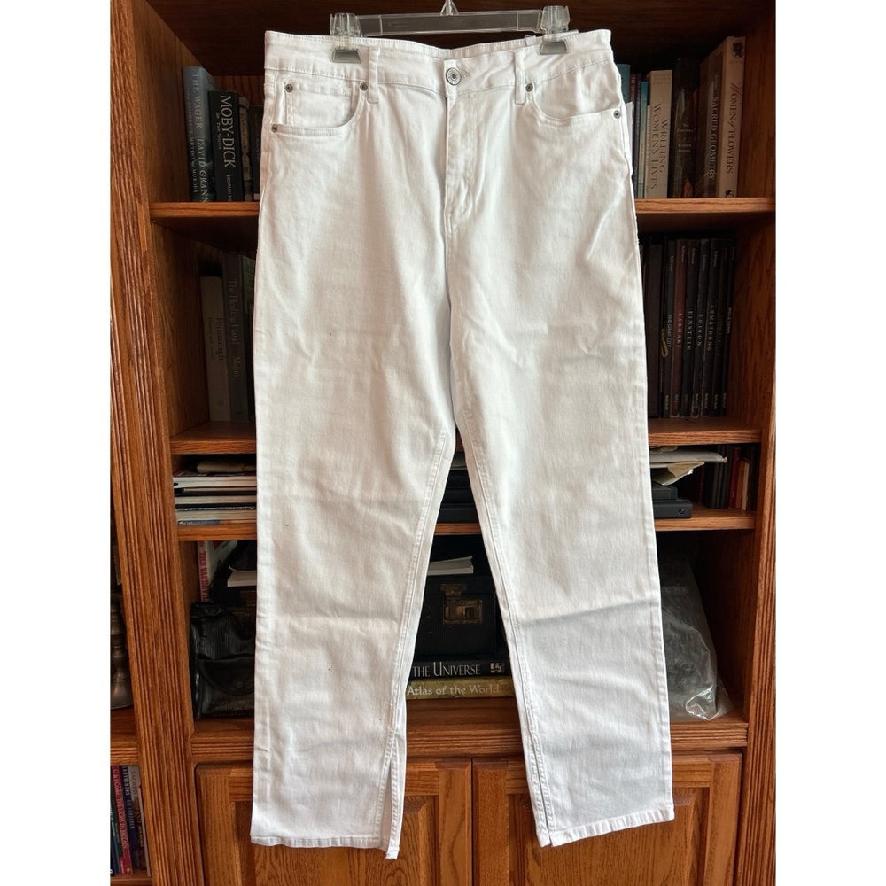 STS Blue White Straight Jeans Classic Fit